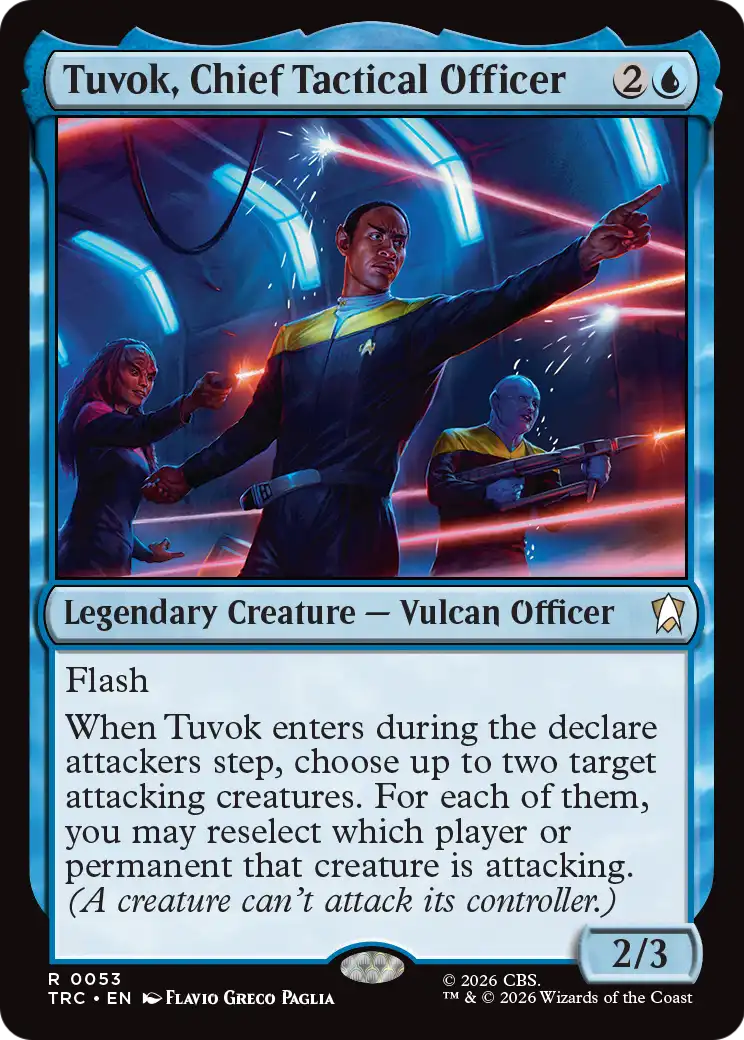 Tuvok, Chief Tactical Officer (Surge Foil) [Star Trek Commander] | Empire Gaming NC