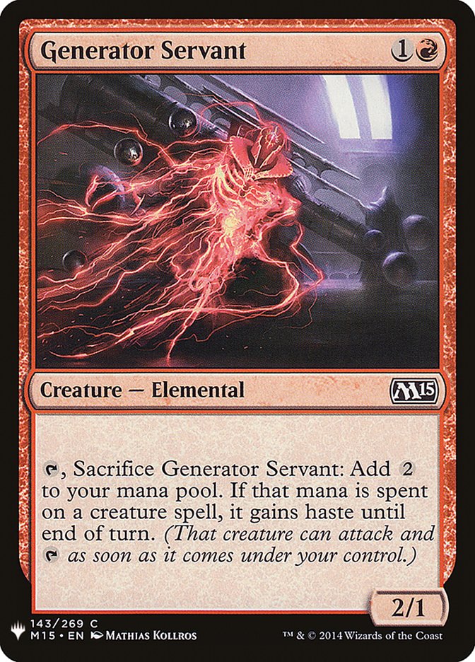 Generator Servant [Mystery Booster] | Empire Gaming NC