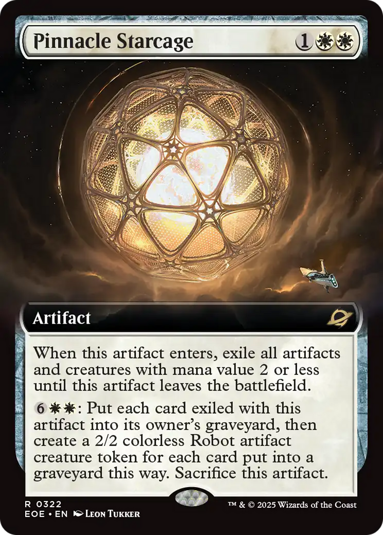 Pinnacle Starcage (Extended Art) [Edge of Eternities] | Empire Gaming NC