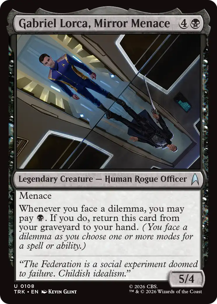 Gabriel Lorca, Mirror Menace [Star Trek] | Empire Gaming NC