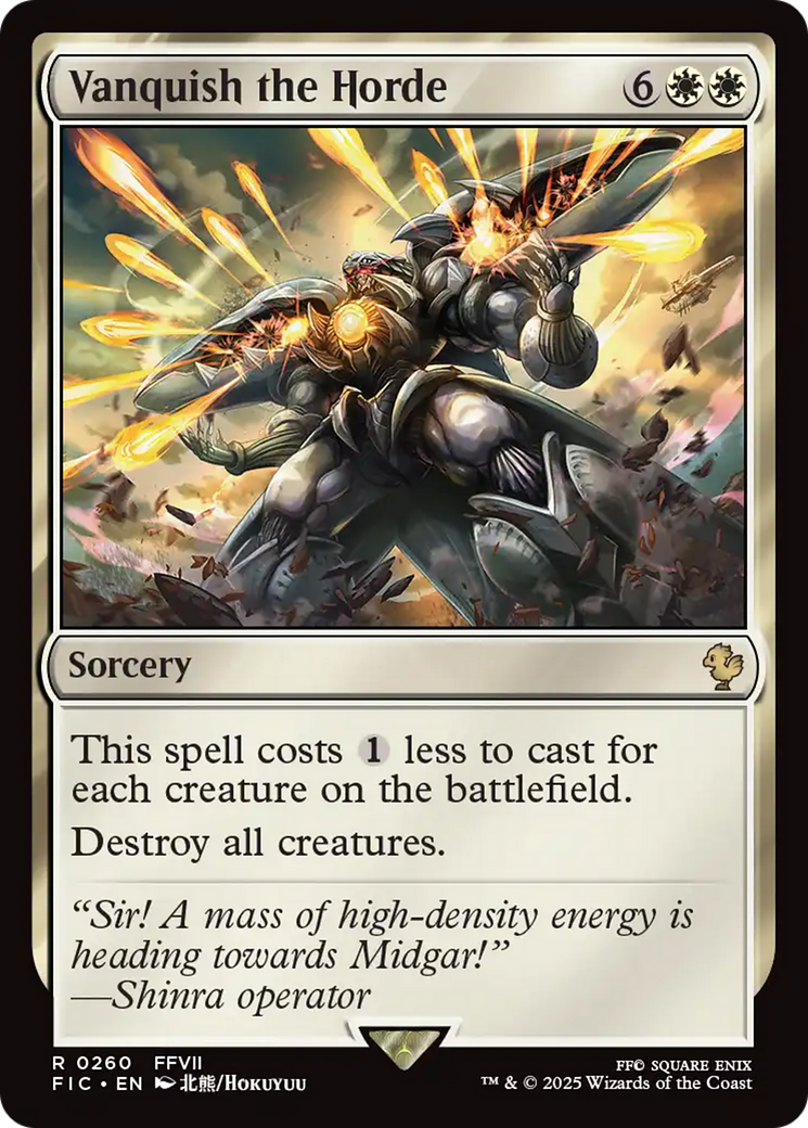 Vanquish the Horde [FINAL FANTASY Commander] | Empire Gaming NC