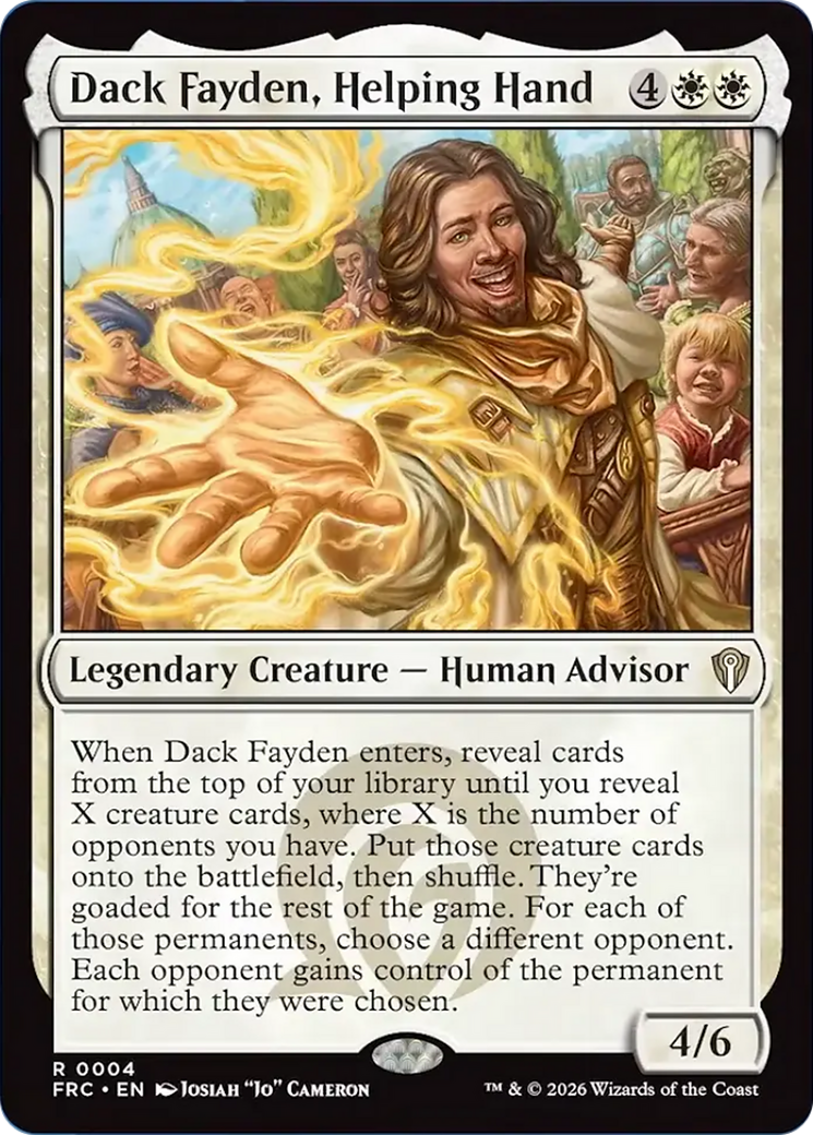 Dack Fayden, Helping Hand [Reality Fracture Commander] | Empire Gaming NC