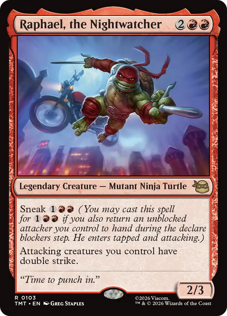 Raphael, the Nightwatcher [Teenage Mutant Ninja Turtles] | Empire Gaming NC