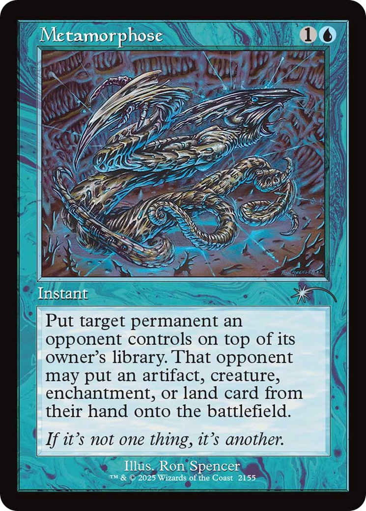 Metamorphose (Retro Frame) [Secret Lair Drop Series] | Empire Gaming NC