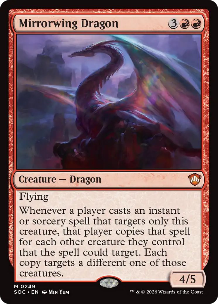 Mirrorwing Dragon [Secrets of Strixhaven Commander] | Empire Gaming NC