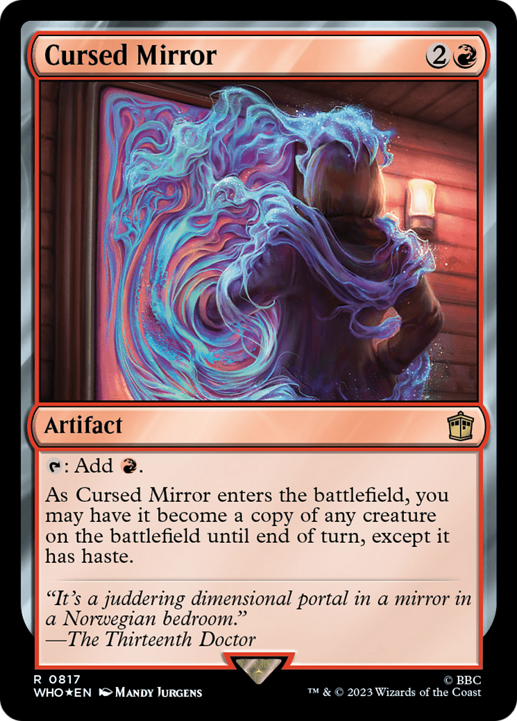 Cursed Mirror (Surge Foil) [Doctor Who] | Empire Gaming NC