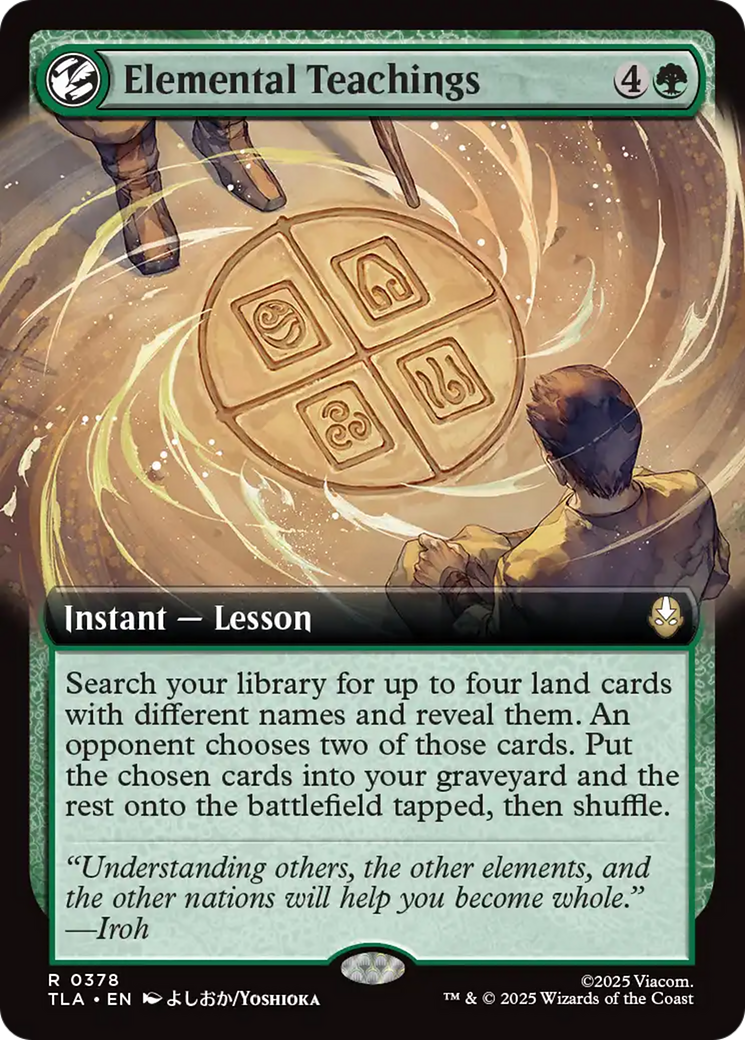 Elemental Teachings (Extended Art) [Avatar: The Last Airbender] | Empire Gaming NC