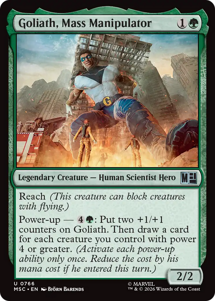Goliath, Mass Manipulator [Marvel Super Heroes Commander] | Empire Gaming NC