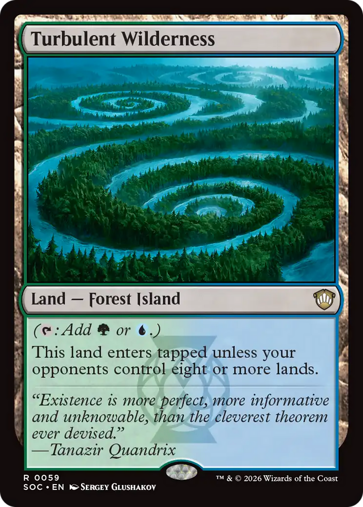 Turbulent Wilderness [Secrets of Strixhaven Commander] | Empire Gaming NC