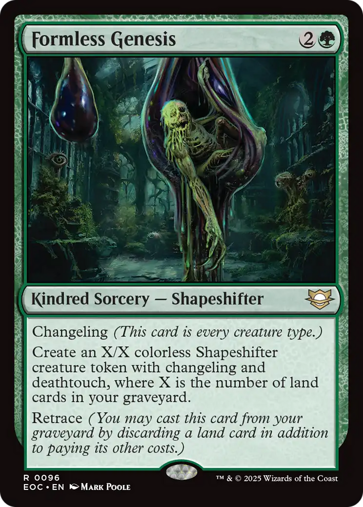 Formless Genesis [Edge of Eternities Commander] | Empire Gaming NC