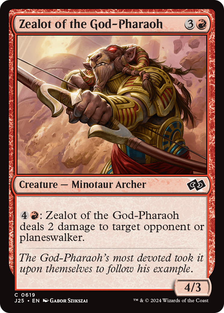 Zealot of the God-Pharaoh [Foundations Jumpstart] | Empire Gaming NC