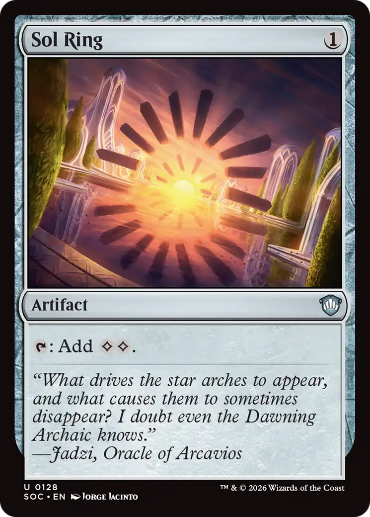 Sol Ring [Secrets of Strixhaven Commander] | Empire Gaming NC