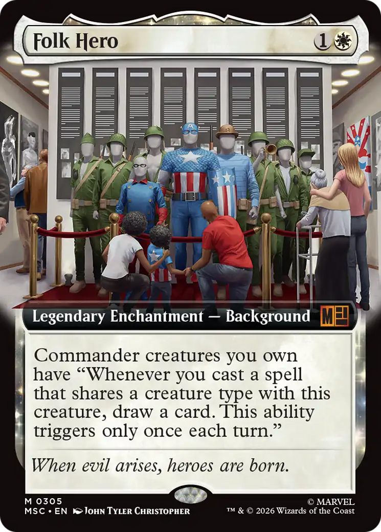 Folk Hero (Extended Art) [Marvel Super Heroes Commander] | Empire Gaming NC