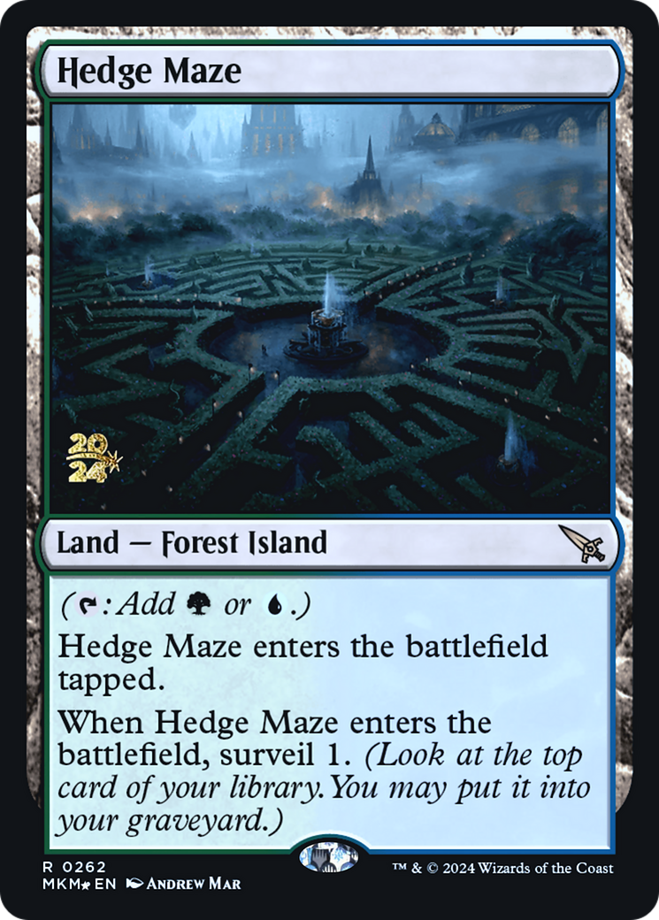 Hedge Maze [Murders at Karlov Manor Prerelease Promos] | Empire Gaming NC