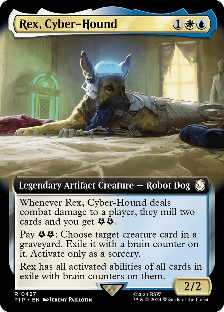 Rex, Cyber-Hound (Extended Art) [Fallout] | Empire Gaming NC