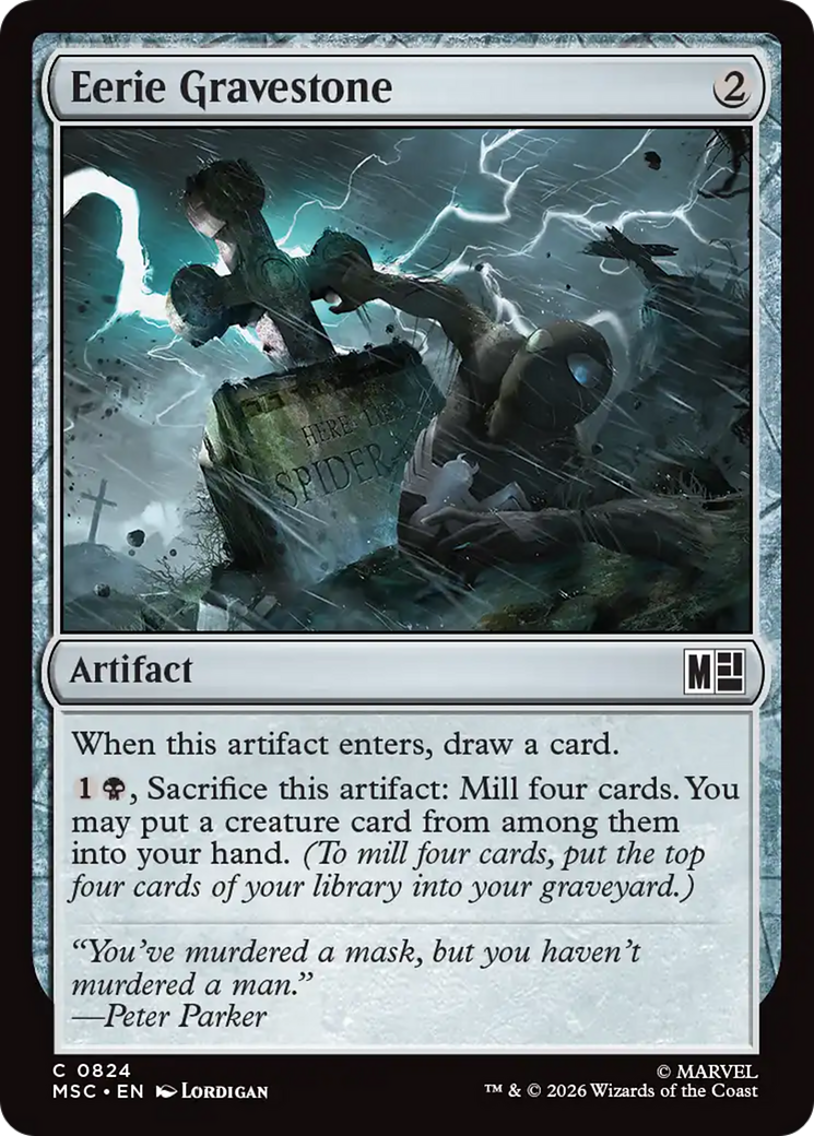 Eerie Gravestone [Marvel Super Heroes Commander] | Empire Gaming NC