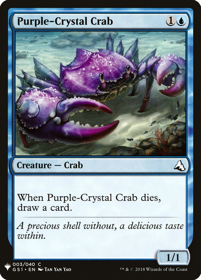 Purple-Crystal Crab [Mystery Booster] | Empire Gaming NC