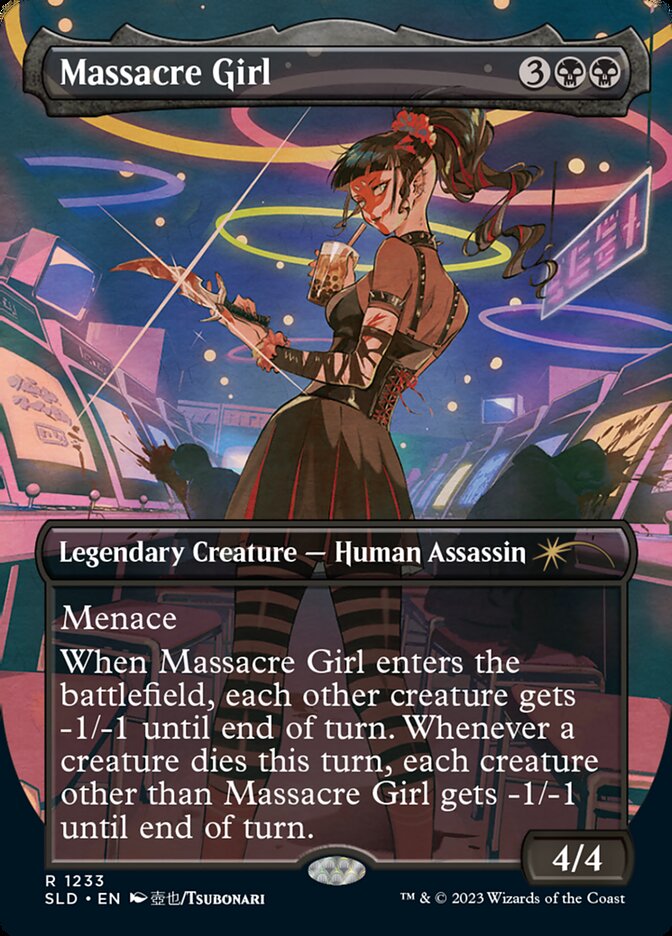 Massacre Girl (Borderless) [Secret Lair Drop Series] | Empire Gaming NC