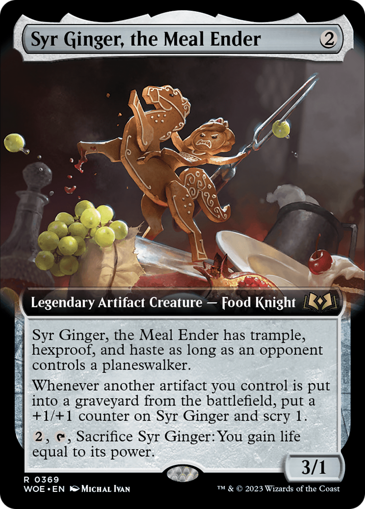 Syr Ginger, the Meal Ender (Extended Art) [Wilds of Eldraine] | Empire Gaming NC