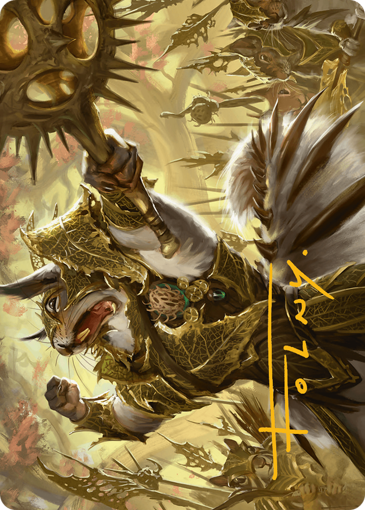 Honored Dreyleader Art Card (Gold-Stamped Signature) [Bloomburrow Art Series] | Empire Gaming NC