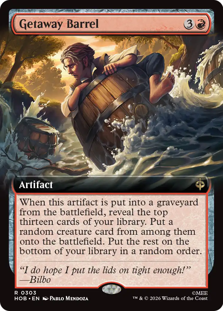 Getaway Barrel (Extended Art) [The Hobbit] | Empire Gaming NC