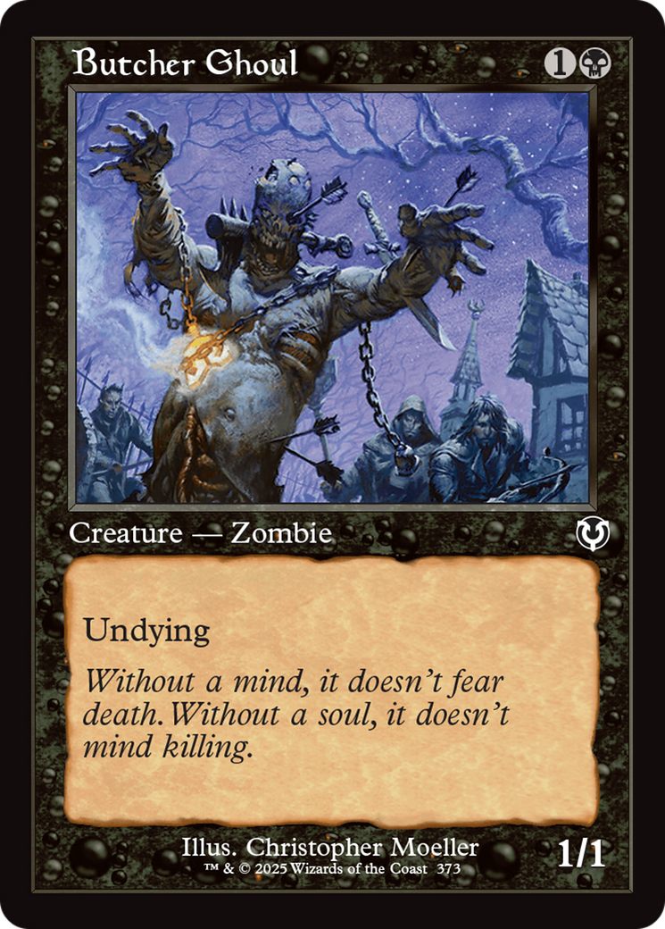 Butcher Ghoul (Retro Frame) [Innistrad Remastered] | Empire Gaming NC