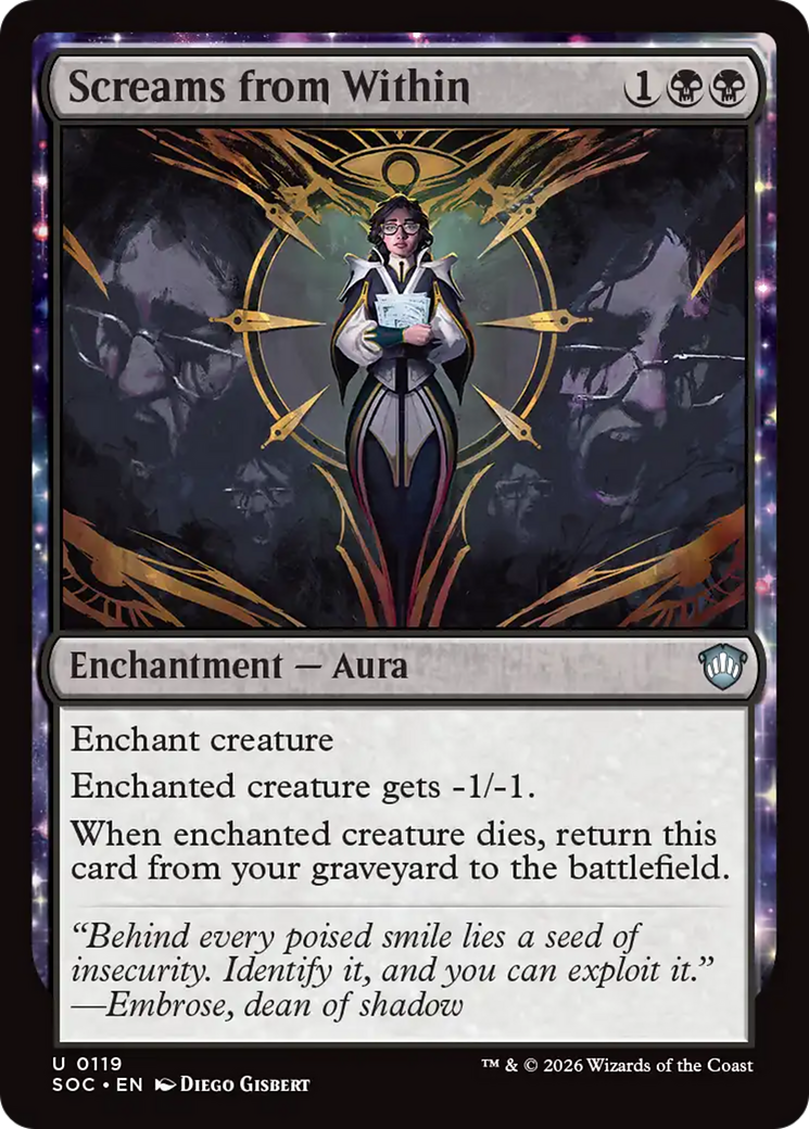 Screams from Within [Secrets of Strixhaven Commander] | Empire Gaming NC
