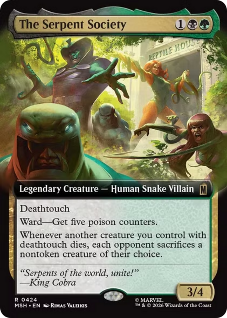 The Serpent Society (Extended Art) [Marvel Super Heroes] | Empire Gaming NC