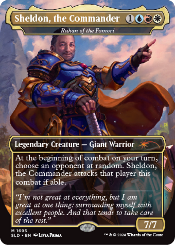 Ruhan of the Fomori - Sheldon, the Commander [Secret Lair: Sheldon's Spellbook] | Empire Gaming NC