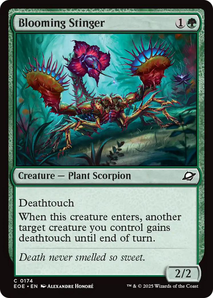 Blooming Stinger [Edge of Eternities] | Empire Gaming NC