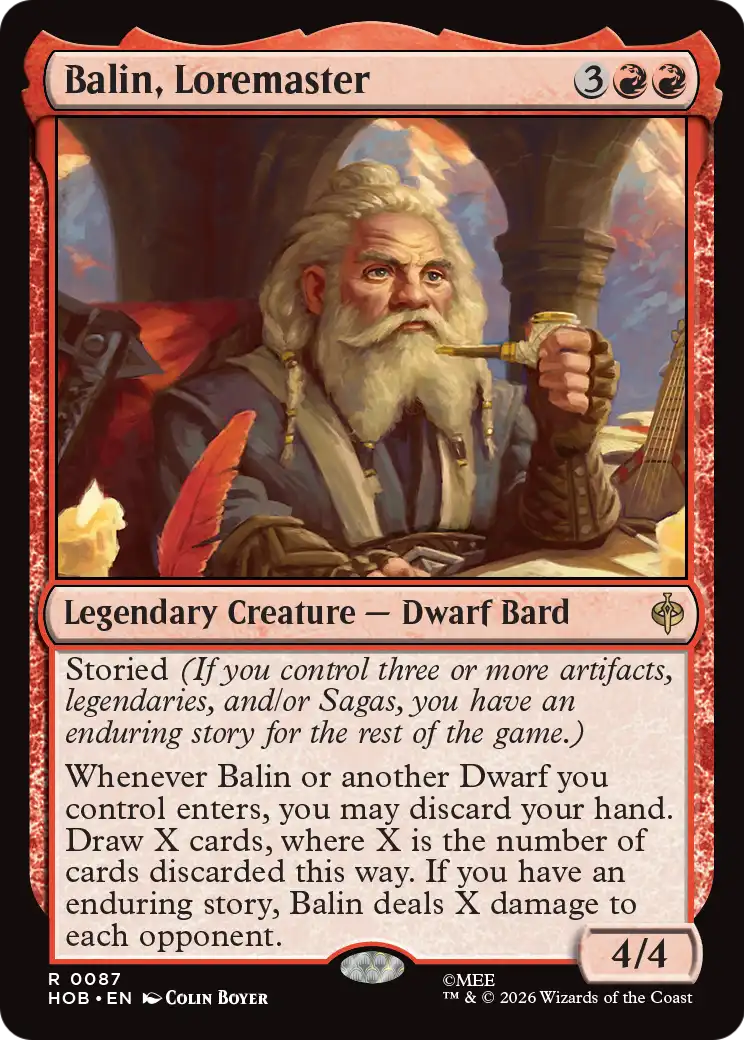 Balin, Tremaster [The Hobbit] | Empire Gaming NC