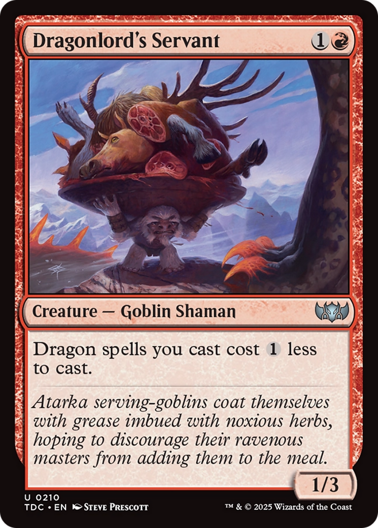 Dragonlord's Servant [Tarkir: Dragonstorm Commander] | Empire Gaming NC