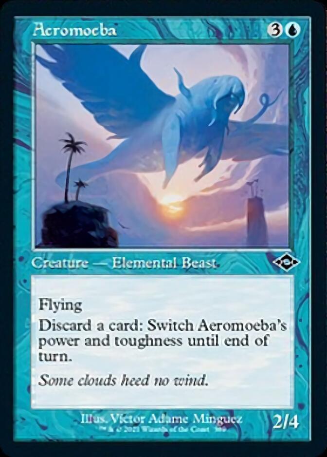 Aeromoeba (Retro Foil Etched) [Modern Horizons 2] | Empire Gaming NC