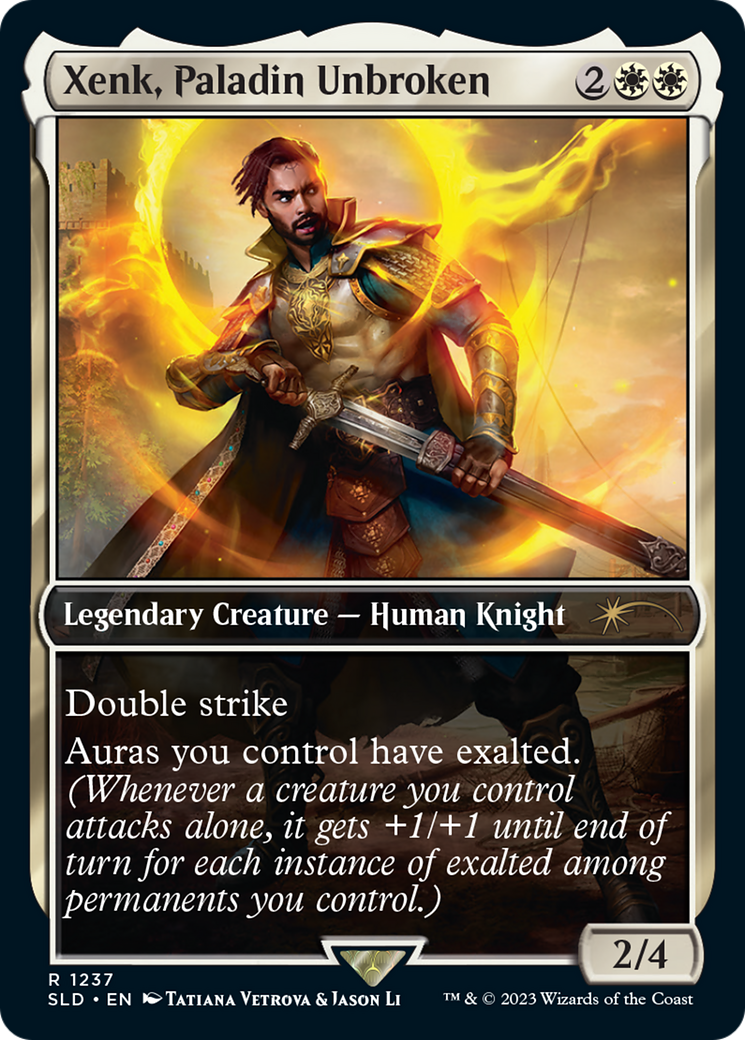 Xenk, Paladin Unbroken [Secret Lair Drop Series] | Empire Gaming NC