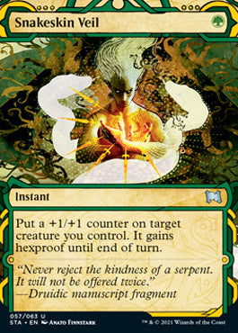 Snakeskin Veil (Foil Etched) [Strixhaven: Mystical Archive] | Empire Gaming NC