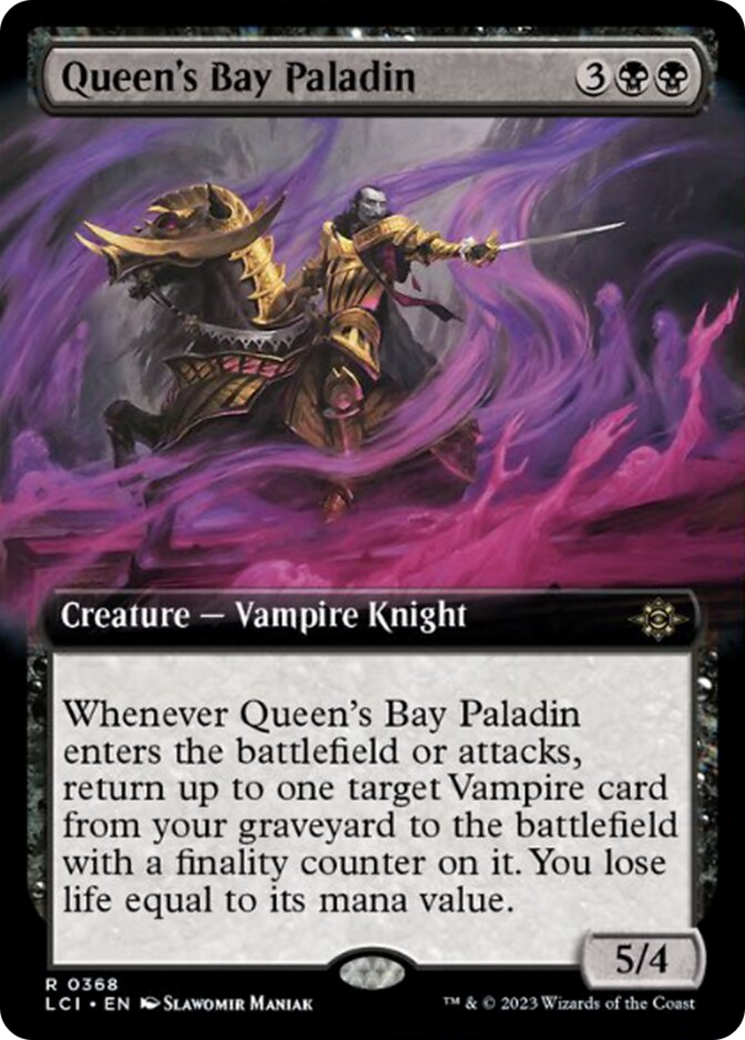 Queen's Bay Paladin (Extended Art) [The Lost Caverns of Ixalan] | Empire Gaming NC