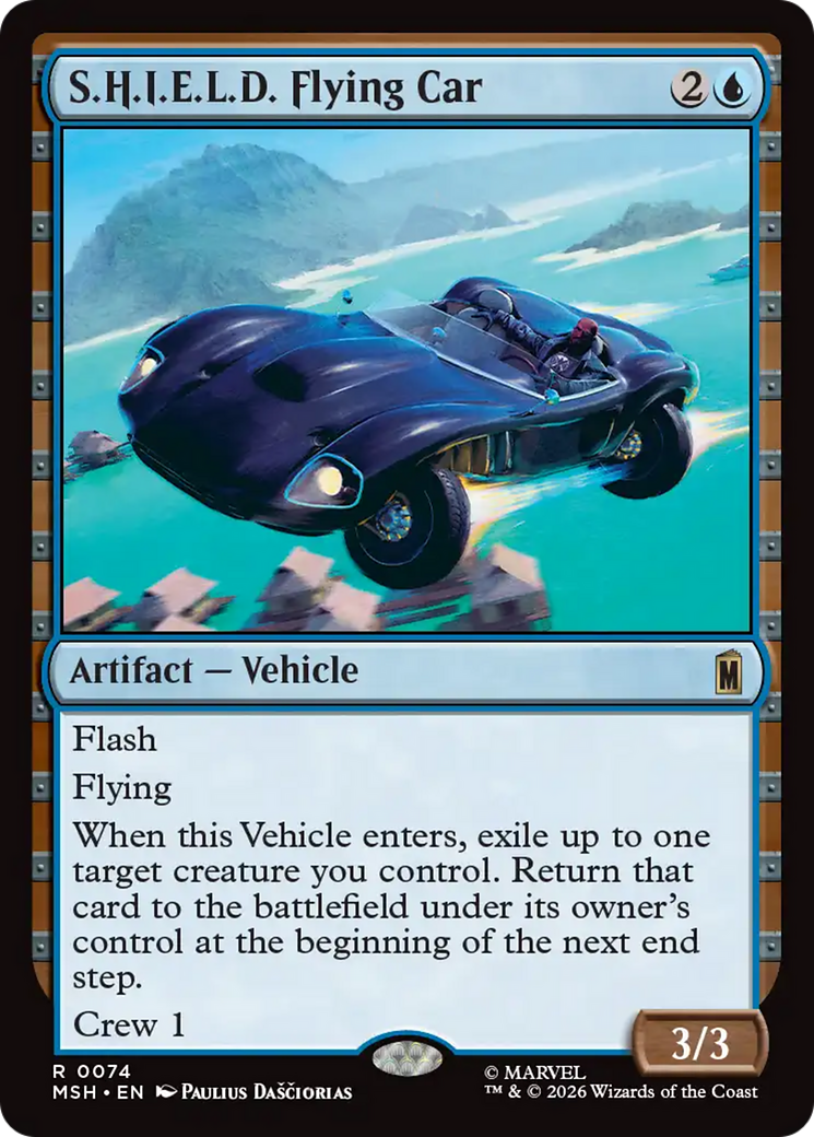 S.H.I.E.L.D. Flying Car [Marvel Super Heroes] | Empire Gaming NC