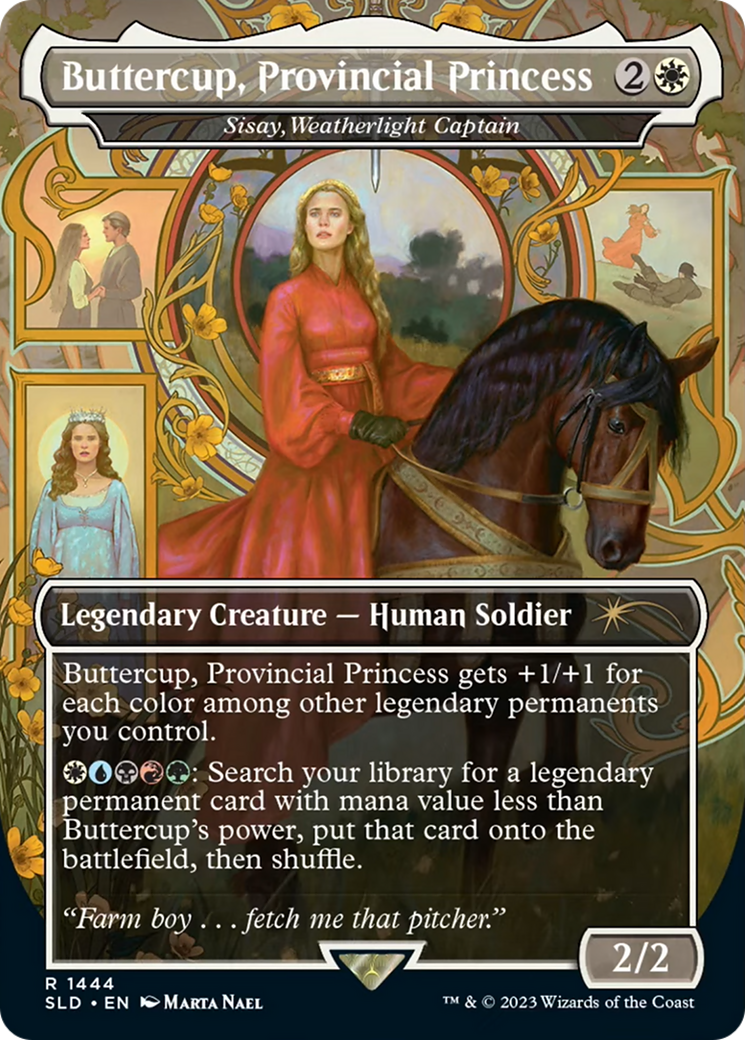 Buttercup, Provincial Princess - Sisay, Weatherlight Captain [Secret Lair Drop Series] | Empire Gaming NC