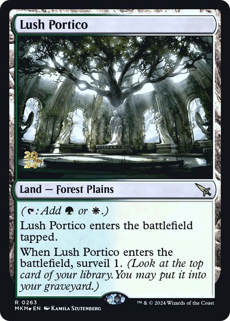 Lush Portico [Murders at Karlov Manor Prerelease Promos] | Empire Gaming NC