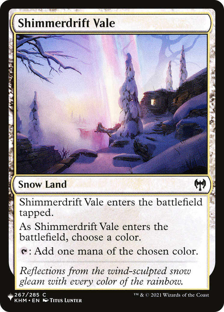 Shimmerdrift Vale [The List Reprints] | Empire Gaming NC