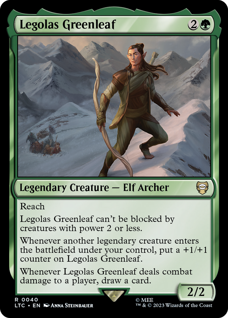 Legolas Greenleaf [The Lord of the Rings: Tales of Middle-Earth Commander] | Empire Gaming NC