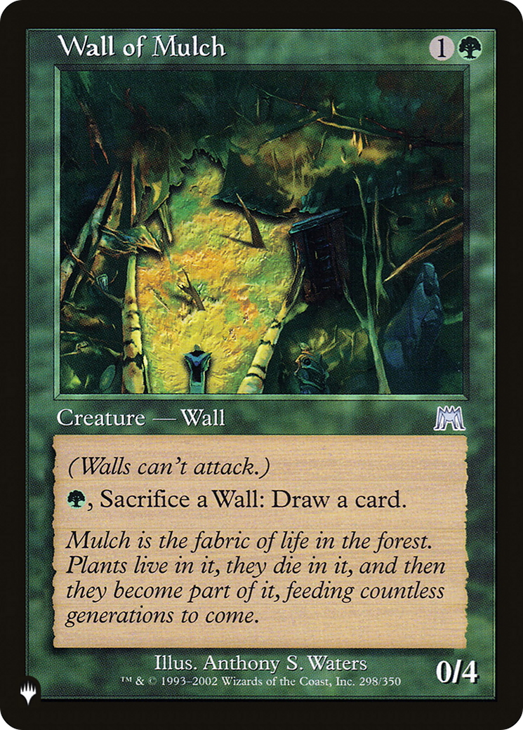 Wall of Mulch [The List Reprints] | Empire Gaming NC