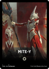 Mite-Y Theme Card [Phyrexia: All Will Be One Tokens] | Empire Gaming NC