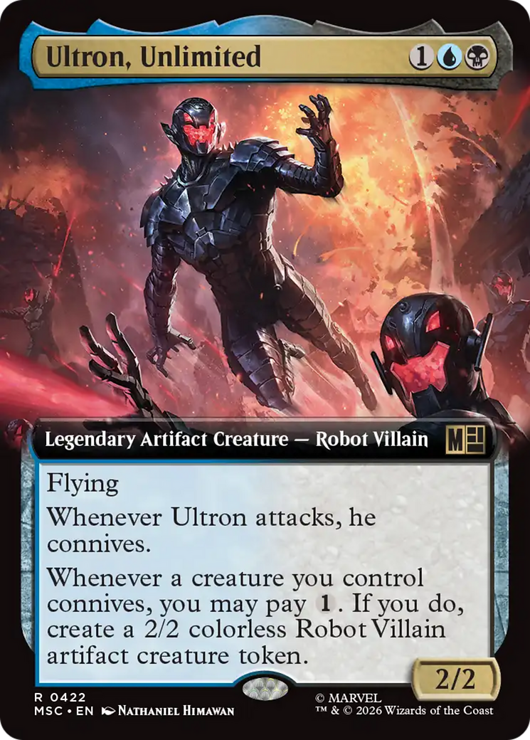 Ultron, Unlimited (Extended Art) [Marvel Super Heroes Commander] | Empire Gaming NC