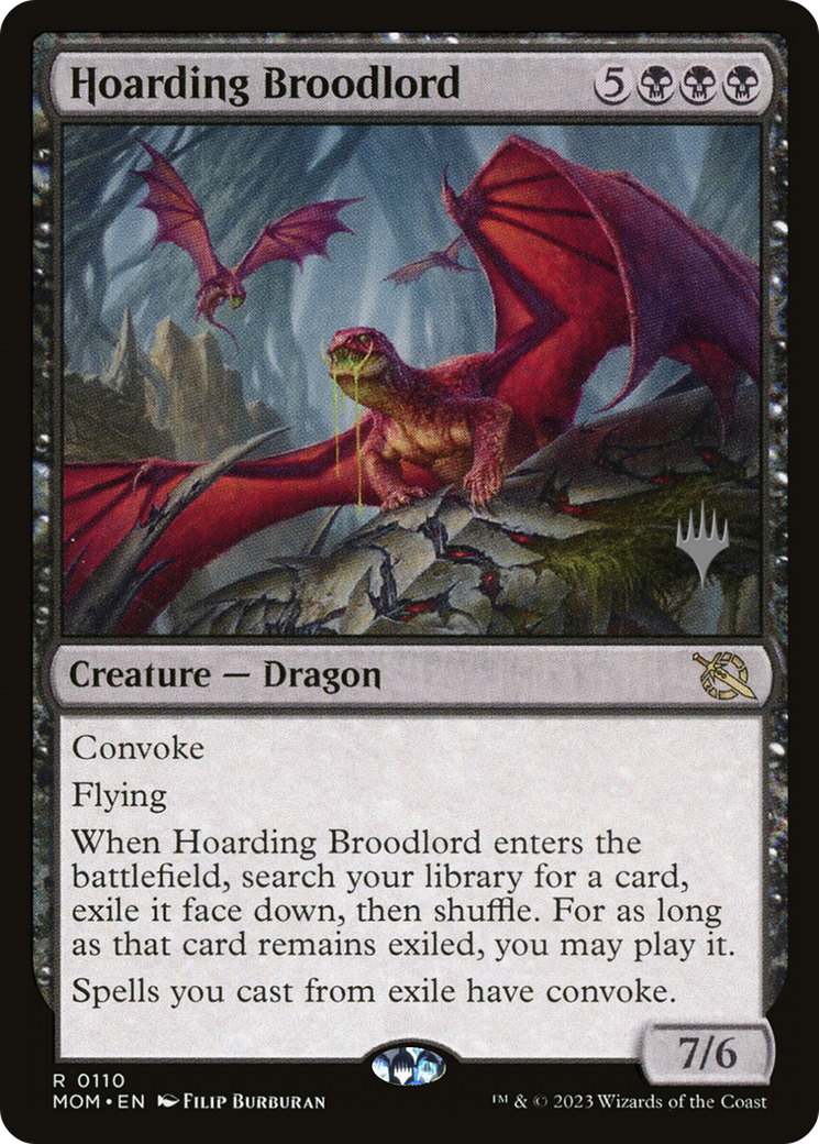 Hoarding Broodlord (Promo Pack) [March of the Machine Promos] | Empire Gaming NC