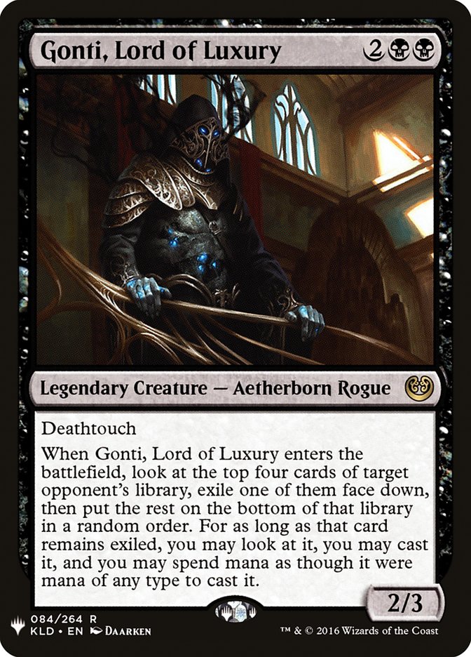 Gonti, Lord of Luxury [Mystery Booster] | Empire Gaming NC