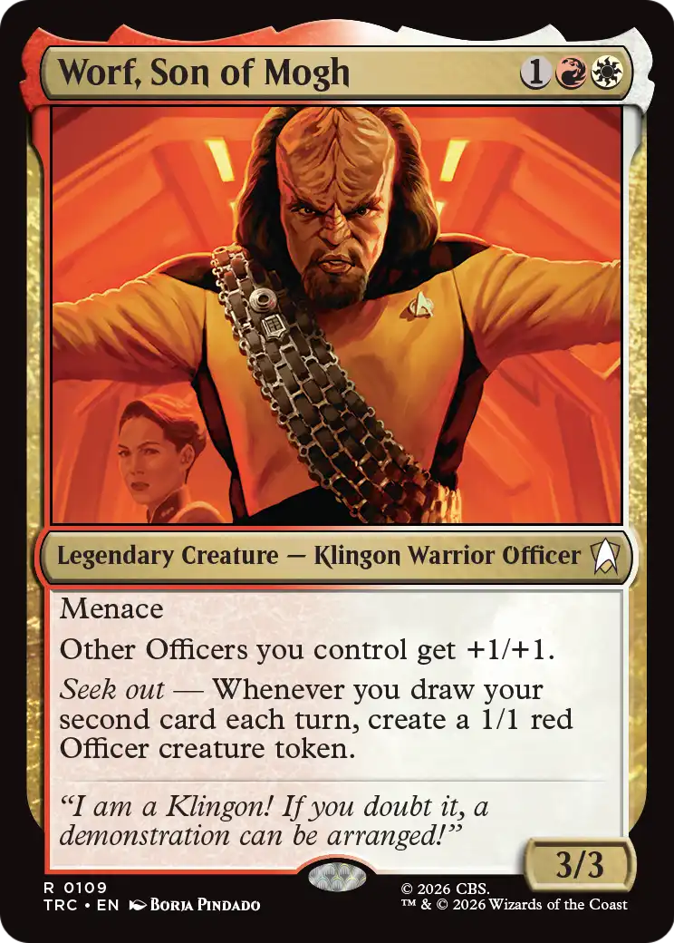 Worf, Son of Mogh [Star Trek Commander] | Empire Gaming NC