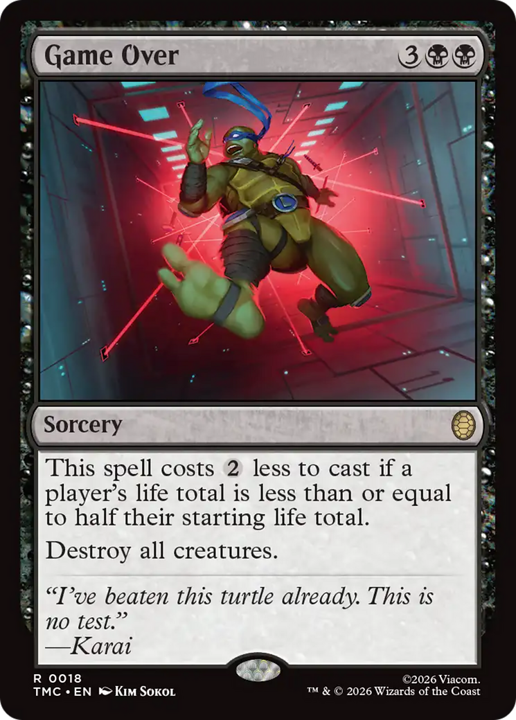 Game Over [Teenage Mutant Ninja Turtles Commander] | Empire Gaming NC