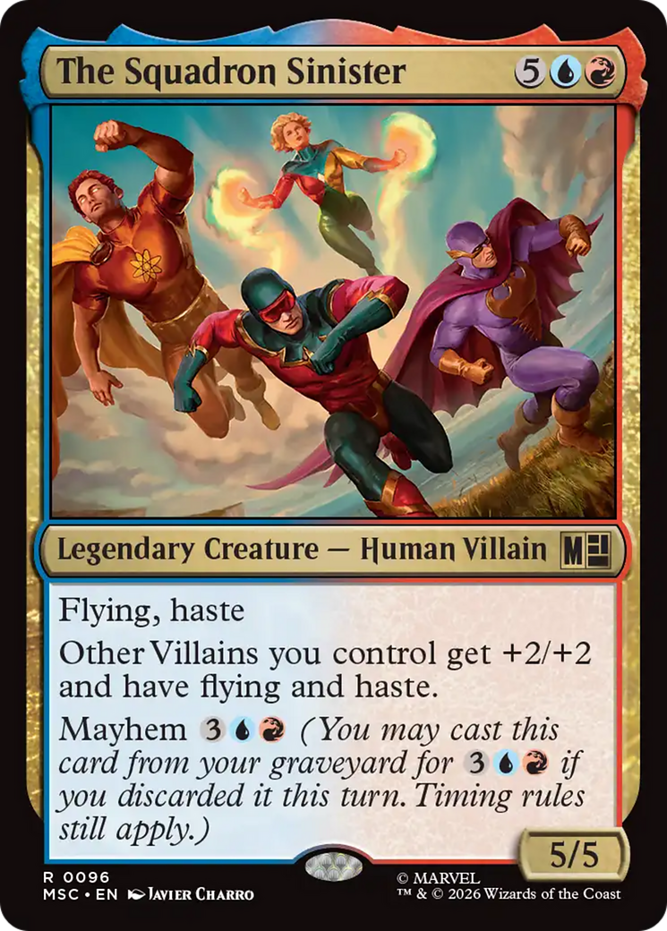 The Squadron Sinister [Marvel Super Heroes Commander] | Empire Gaming NC