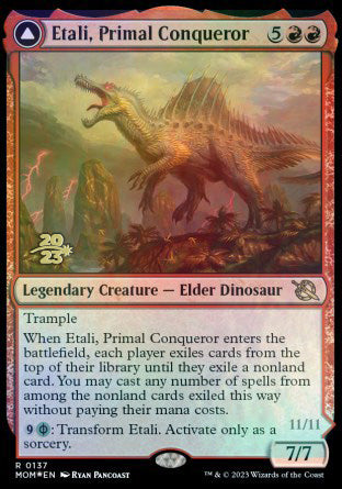 Etali, Primal Conqueror // Etali, Primal Sickness [March of the Machine Prerelease Promos] | Empire Gaming NC